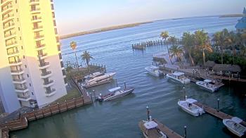 Weather camera view of Sanibel Harbour Yacht Club.
