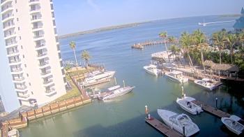 Weather camera view of Sanibel Harbour Yacht Club.