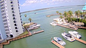 Weather camera view of Sanibel Harbour Yacht Club.