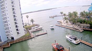 Weather camera view of Sanibel Harbour Yacht Club.