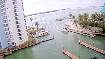 Weather camera view of Sanibel Harbour Yacht Club.