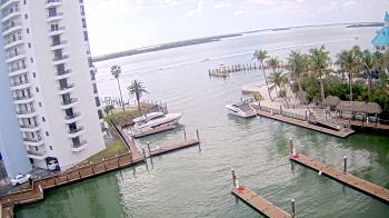 Weather camera view of Sanibel Harbour Yacht Club.