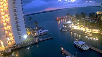 Weather camera view of Sanibel Harbour Yacht Club.