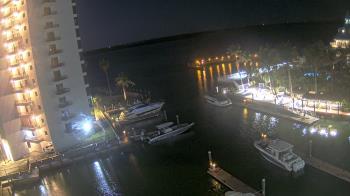 Weather camera view of Sanibel Harbour Yacht Club.