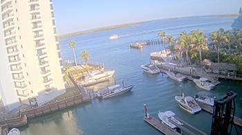 Weather camera view of Sanibel Harbour Yacht Club.