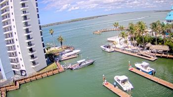 Weather camera view of Sanibel Harbour Yacht Club.