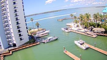 Weather camera view of Sanibel Harbour Yacht Club.