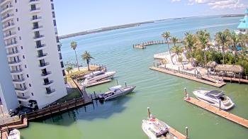 Weather camera view of Sanibel Harbour Yacht Club.