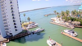 Weather camera view of Sanibel Harbour Yacht Club.