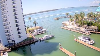 Weather camera view of Sanibel Harbour Yacht Club.