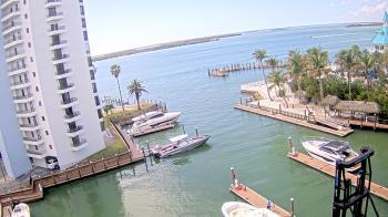 Weather camera view of Sanibel Harbour Yacht Club.