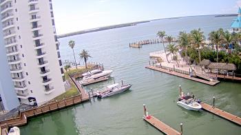Weather camera view of Sanibel Harbour Yacht Club.