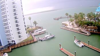 Weather camera view of Sanibel Harbour Yacht Club.