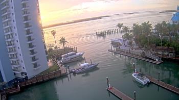 Weather camera view of Sanibel Harbour Yacht Club.