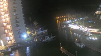 Weather camera view of Sanibel Harbour Yacht Club.