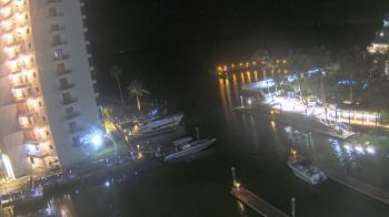 Weather camera view of Sanibel Harbour Yacht Club.