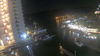 Weather camera view of Sanibel Harbour Yacht Club.