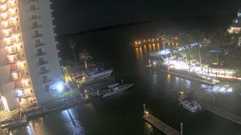 Weather camera view of Sanibel Harbour Yacht Club.