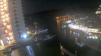 Weather camera view of Sanibel Harbour Yacht Club.