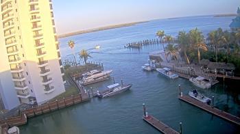 Weather camera view of Sanibel Harbour Yacht Club.