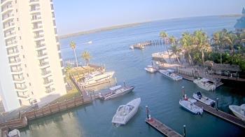Weather camera view of Sanibel Harbour Yacht Club.