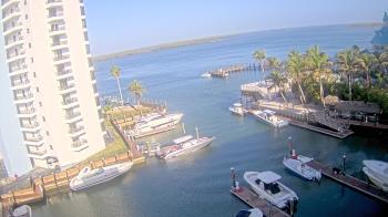 Weather camera view of Sanibel Harbour Yacht Club.