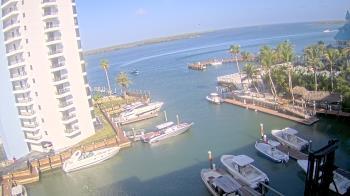 Weather camera view of Sanibel Harbour Yacht Club.