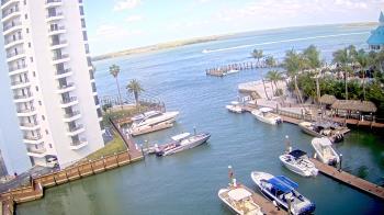 Weather camera view of Sanibel Harbour Yacht Club.