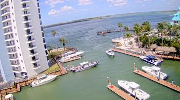 Weather camera view of Sanibel Harbour Yacht Club.
