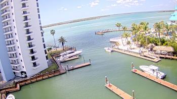 Weather camera view of Sanibel Harbour Yacht Club.