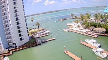 Weather camera view of Sanibel Harbour Yacht Club.