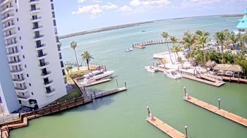 Weather camera view of Sanibel Harbour Yacht Club.