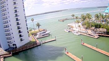 Weather camera view of Sanibel Harbour Yacht Club.
