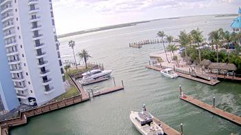 Weather camera view of Sanibel Harbour Yacht Club.