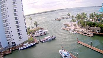 Weather camera view of Sanibel Harbour Yacht Club.
