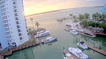 Weather camera view of Sanibel Harbour Yacht Club.