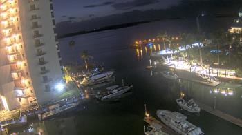 Weather camera view of Sanibel Harbour Yacht Club.