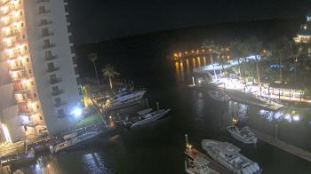 Weather camera view of Sanibel Harbour Yacht Club.