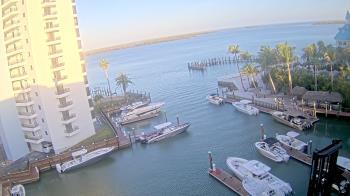 Weather camera view of Sanibel Harbour Yacht Club.
