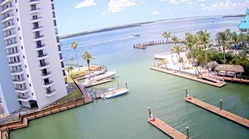 Weather camera view of Sanibel Harbour Yacht Club.