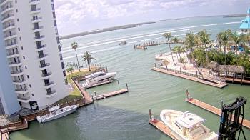 Weather camera view of Sanibel Harbour Yacht Club.
