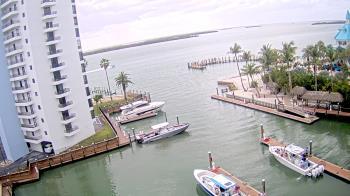 Weather camera view of Sanibel Harbour Yacht Club.