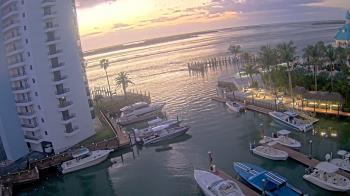 Weather camera view of Sanibel Harbour Yacht Club.