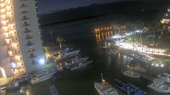 Weather camera view of Sanibel Harbour Yacht Club.