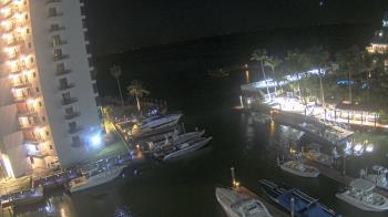 Weather camera view of Sanibel Harbour Yacht Club.