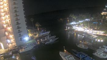 Weather camera view of Sanibel Harbour Yacht Club.