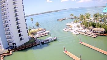Weather camera view of Sanibel Harbour Yacht Club.