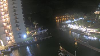 Weather camera view of Sanibel Harbour Yacht Club.