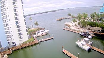 Weather camera view of Sanibel Harbour Yacht Club.