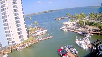 Weather camera view of Sanibel Harbour Yacht Club.